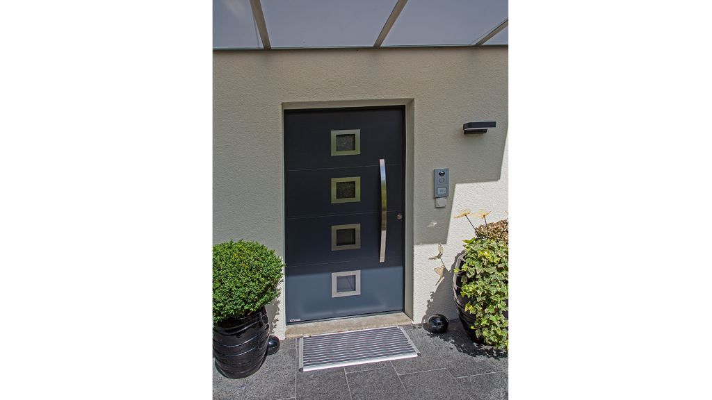 Aluminium Haustüre